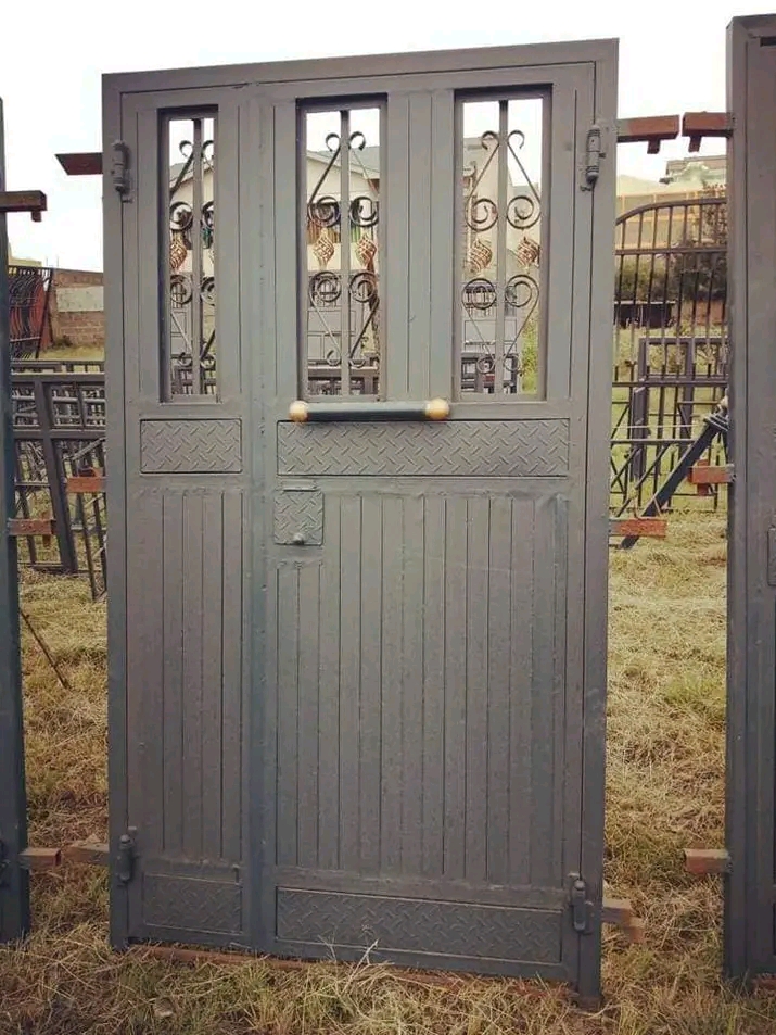 Steel doors