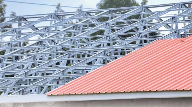 Steel roofing