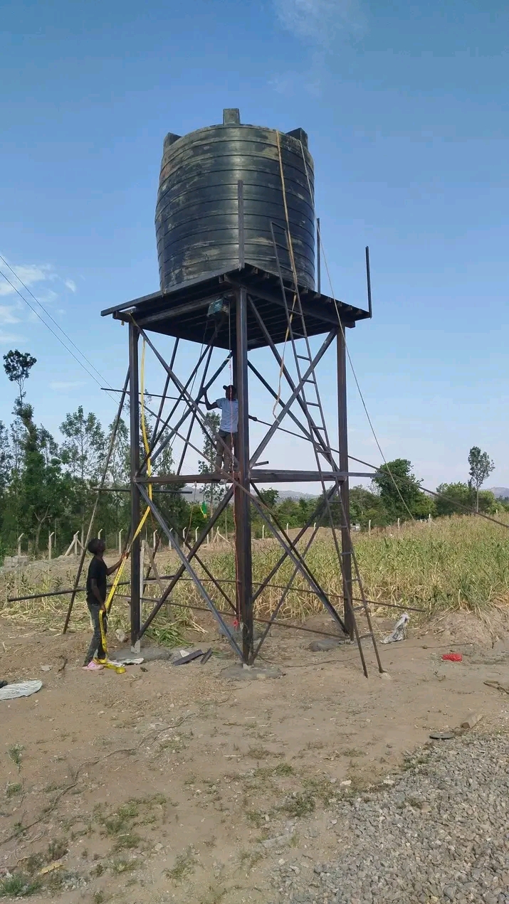 Steel roofing project