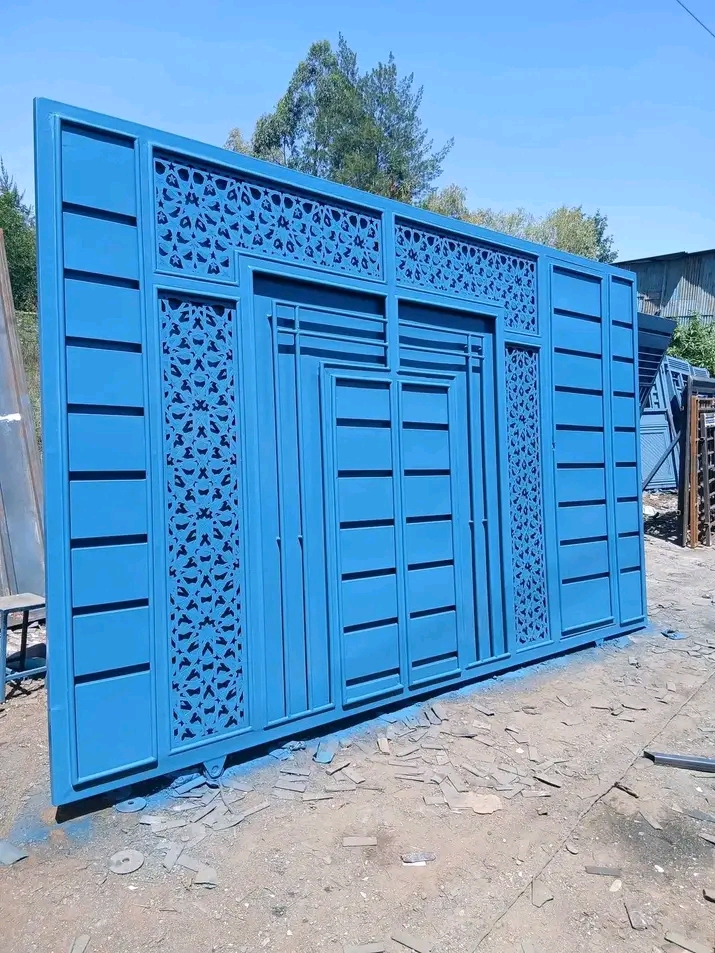 Steel gate project